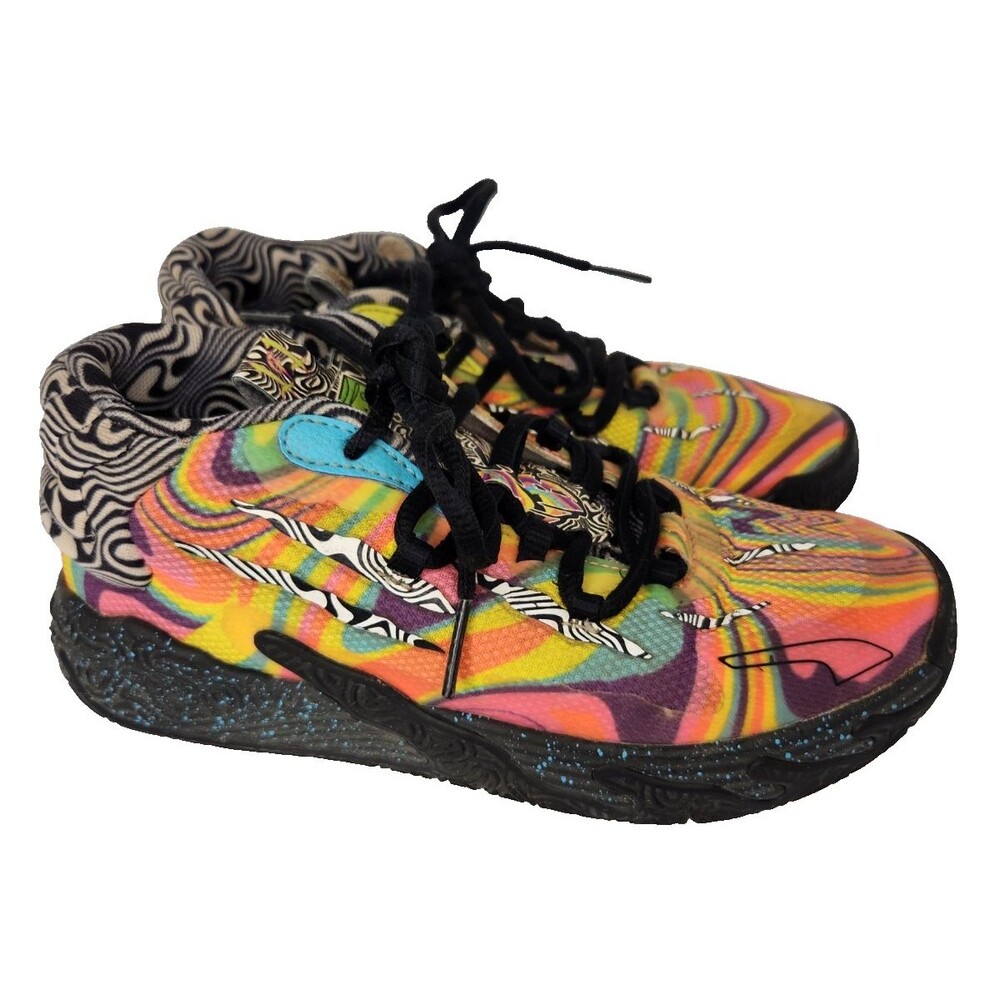 Puma LaMelo Ball MB.03 Dexters Laboratory Basketball Sneakers 1.5 C 395824-01